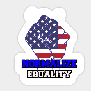 normalize equality 2020 Sticker